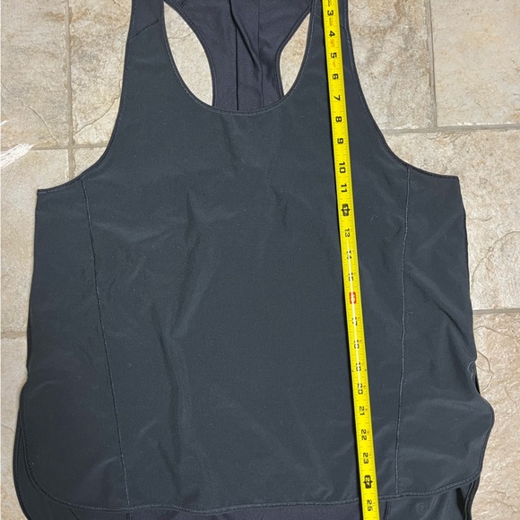 Lululemon Love Pleated Tank Top Black ~10 Racerback Relaxed Fit Yoga Loungewear - Picture 12 of 12